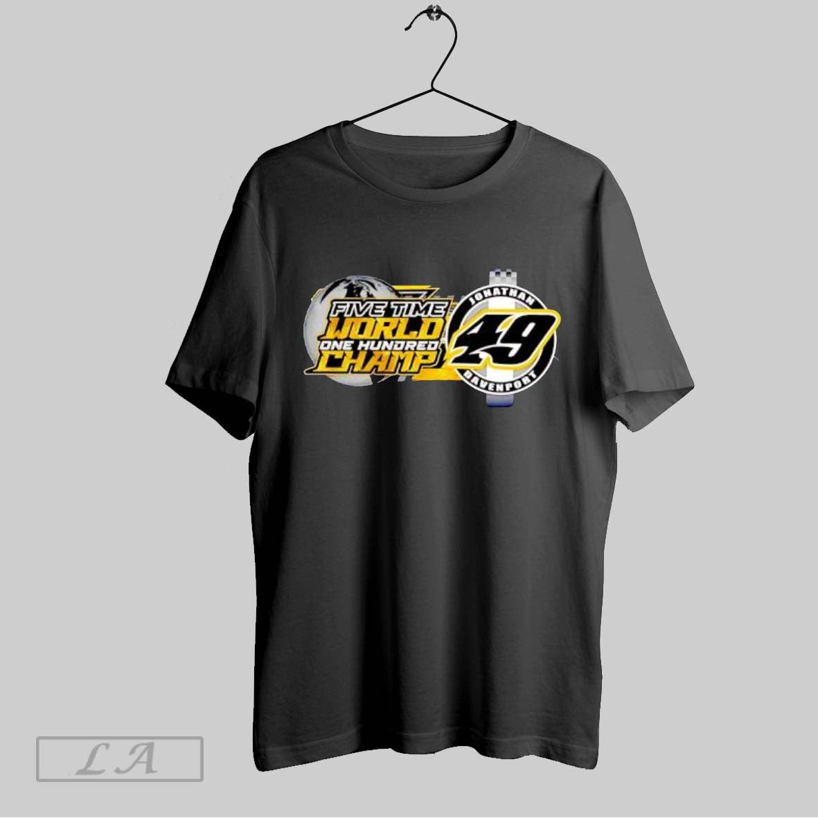 Original Jonathan Davenport 49 Five Time World One Hundred Champ T-Shirts, Hoodie, Sweatshirt | InkRitualCo.com