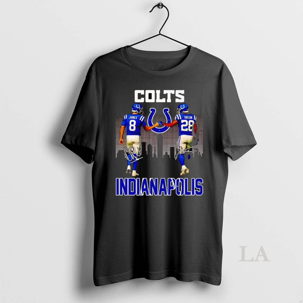 Original Jones And Taylor Fist Bump Indianapolis Colts Skyline T-Shirts, Hoodie, Sweatshirt | InkRitualCo.com