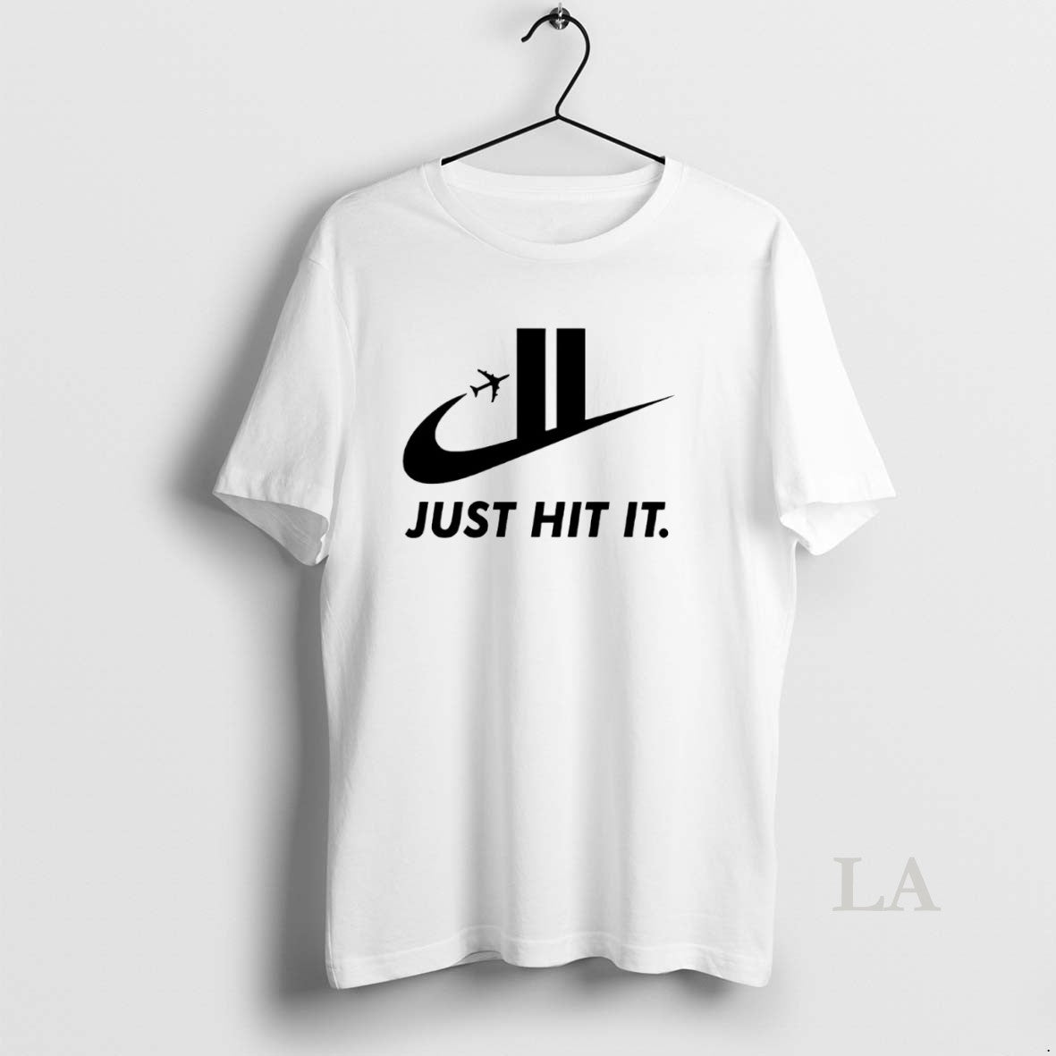 Original Just Hit It 9 11 Logo Parody Circle T-Shirts, Hoodie, Sweatshirt | InkRitualCo.com