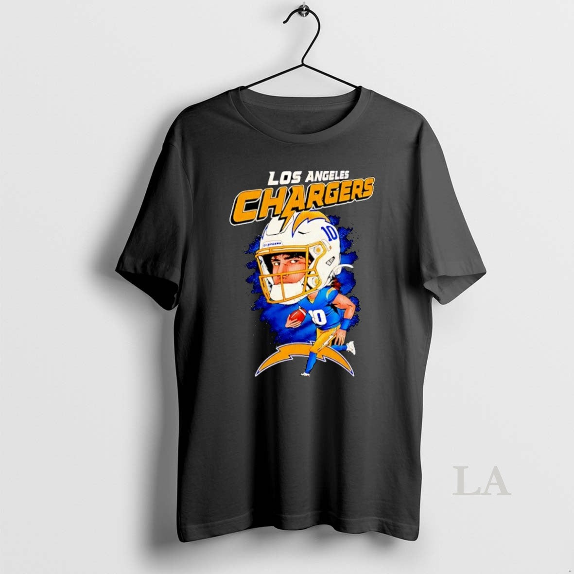 Original Justin Herbert Player Los Angeles Chargers Caricature T-Shirts, Hoodie, Sweatshirt | InkRitualCo.com