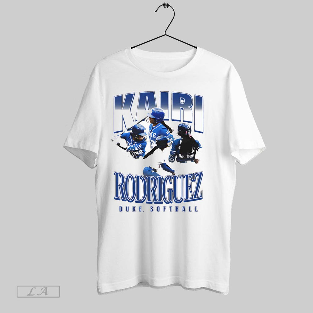 Original Kairi Rodriguez Duke Softball Retro 90s White Poster T-Shirts, Hoodie, Sweatshirt | InkRitualCo.com