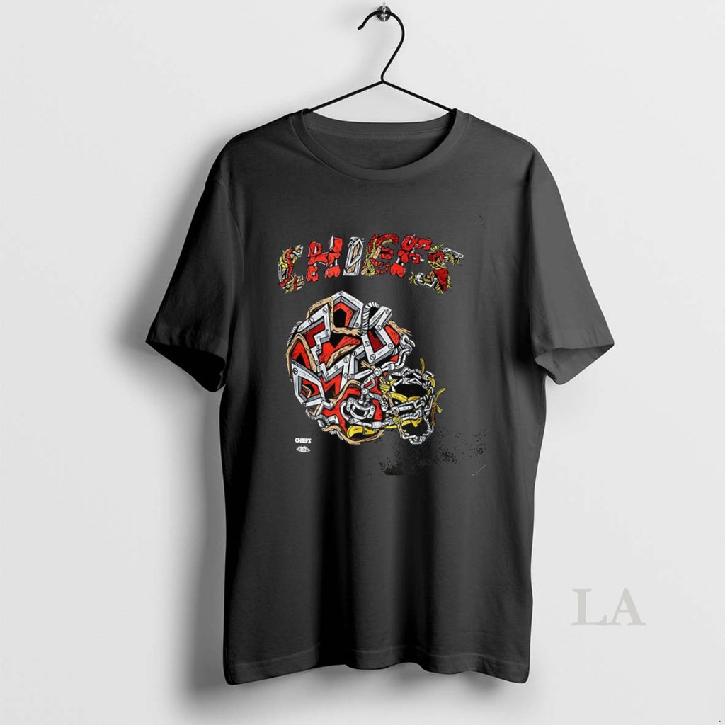 Original Kansas City Chiefs Football Helmet Distortedd Leaders T-Shirts, Hoodie, Sweatshirt | InkRitualCo.com