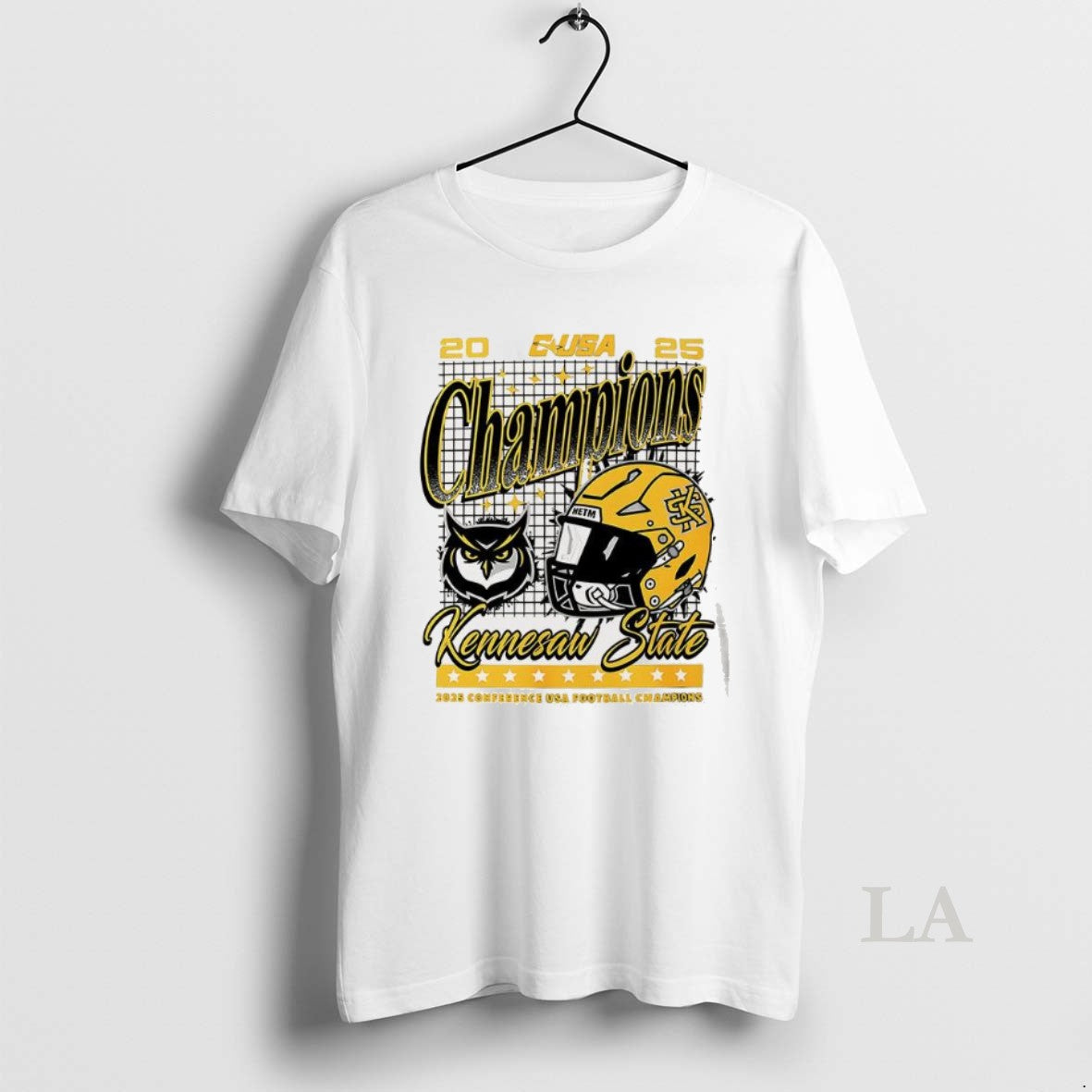 Original Kennesaw State Owls 2025 C Usa Football Champions Logo T-Shirts, Hoodie, Sweatshirt | InkRitualCo.com