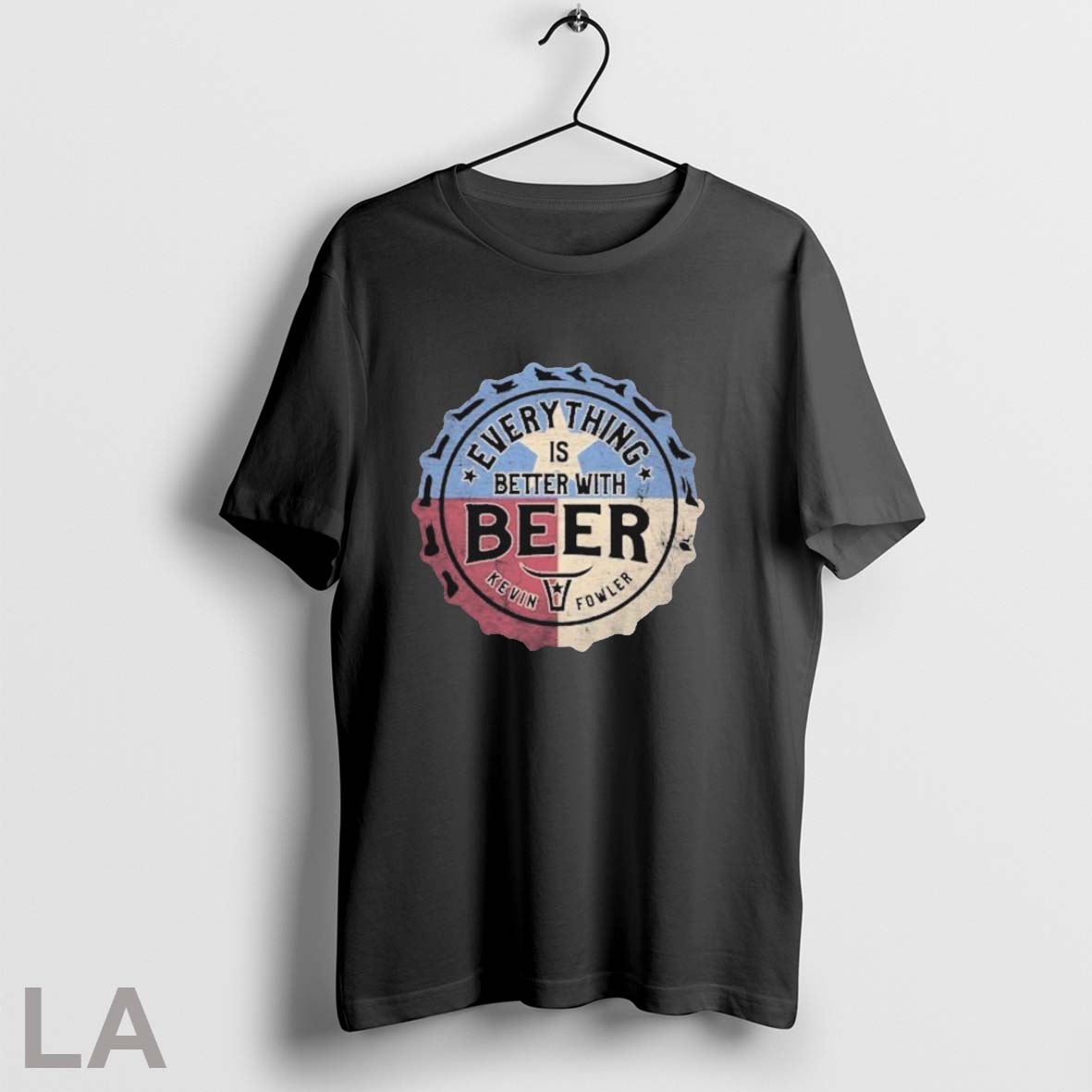 Original Kevin Fowler Everything Better With Beer Cap Flag T-Shirts, Hoodie, Sweatshirt | InkRitualCo.com