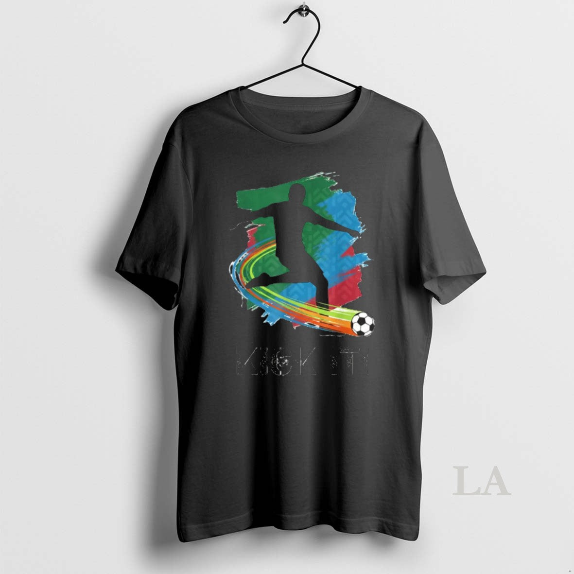 Original Kick It Soccer Player Silhouette T-Shirts, Hoodie, Sweatshirt | InkRitualCo.com