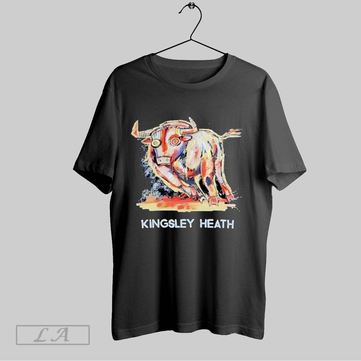 Original Kingsley Heath Abstract Bull Artwork Vintage T-Shirts, Hoodie, Sweatshirt | InkRitualCo.com