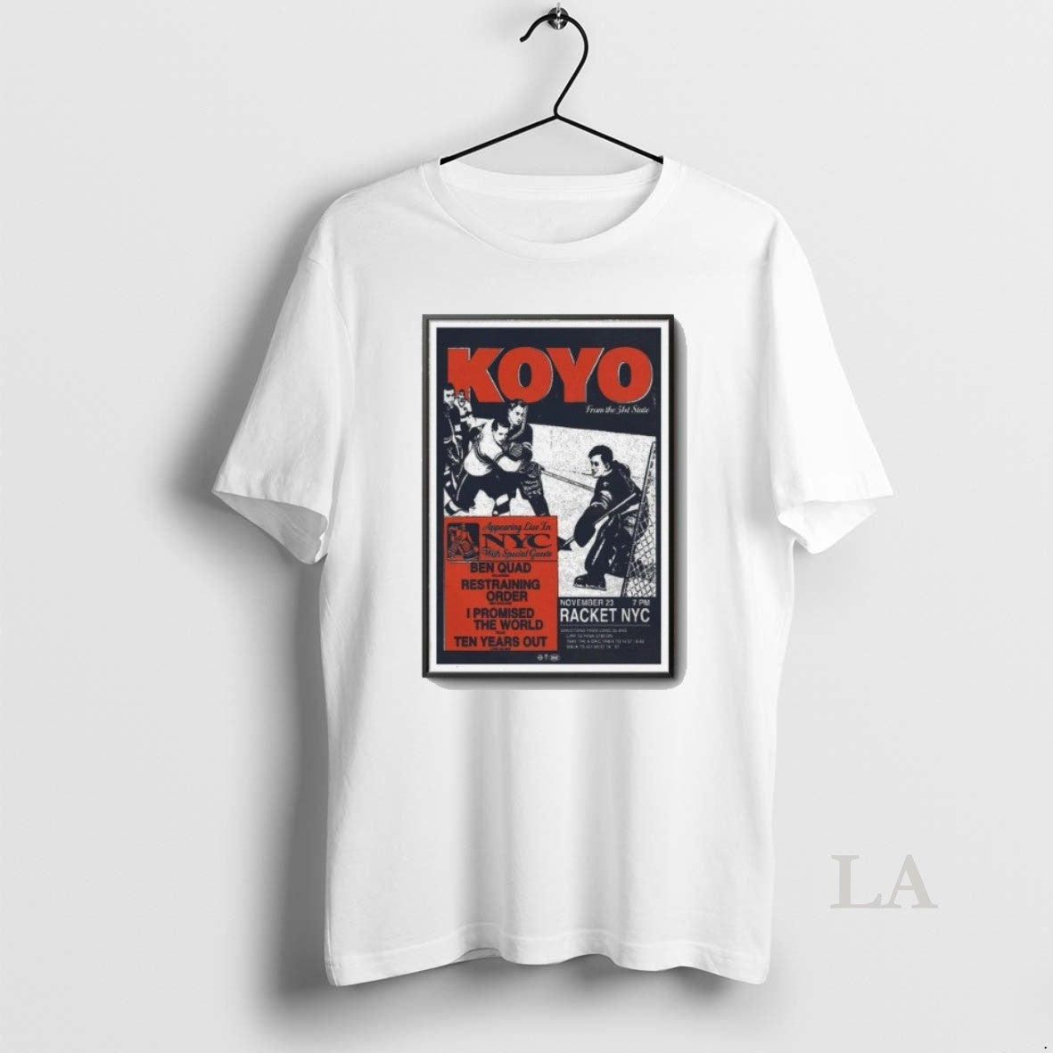 Original Koyo Lihc Show Racket Nyc In New York Nov 23 2025 T-Shirts, Hoodie, Sweatshirt | InkRitualCo.com