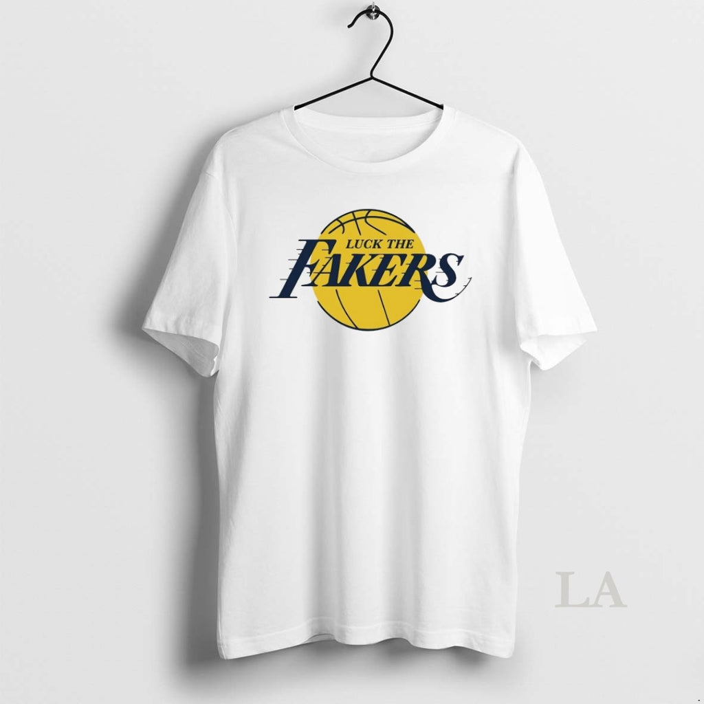 Original La Lakers Luck The Fakers T-Shirts, Hoodie, Sweatshirt | InkRitualCo.com