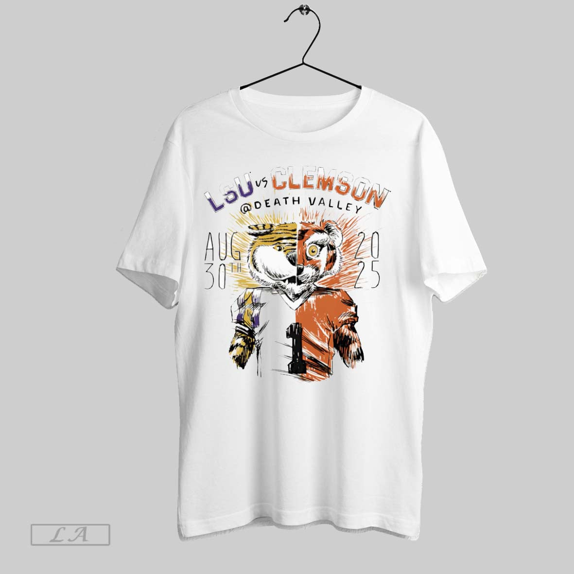 Original Lsu Vs Clemson Game Day 2025 T-Shirts, Hoodie, Sweatshirt | InkRitualCo.com