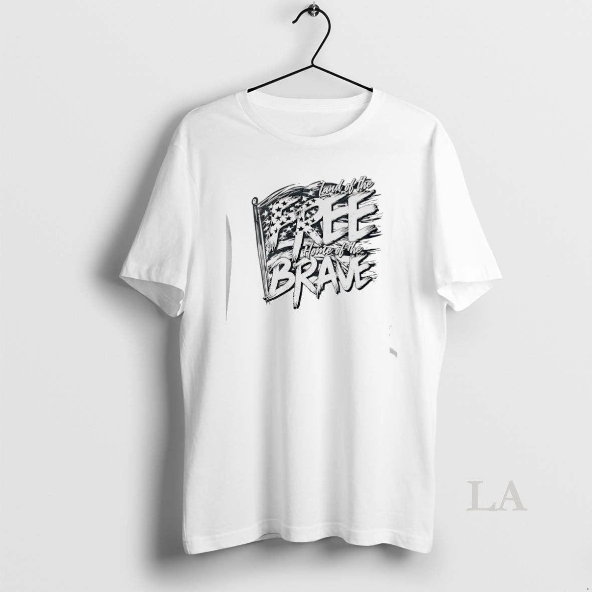 Original Land Of The Free Home Of The Brave American Flag T-Shirts, Hoodie, Sweatshirt | InkRitualCo.com