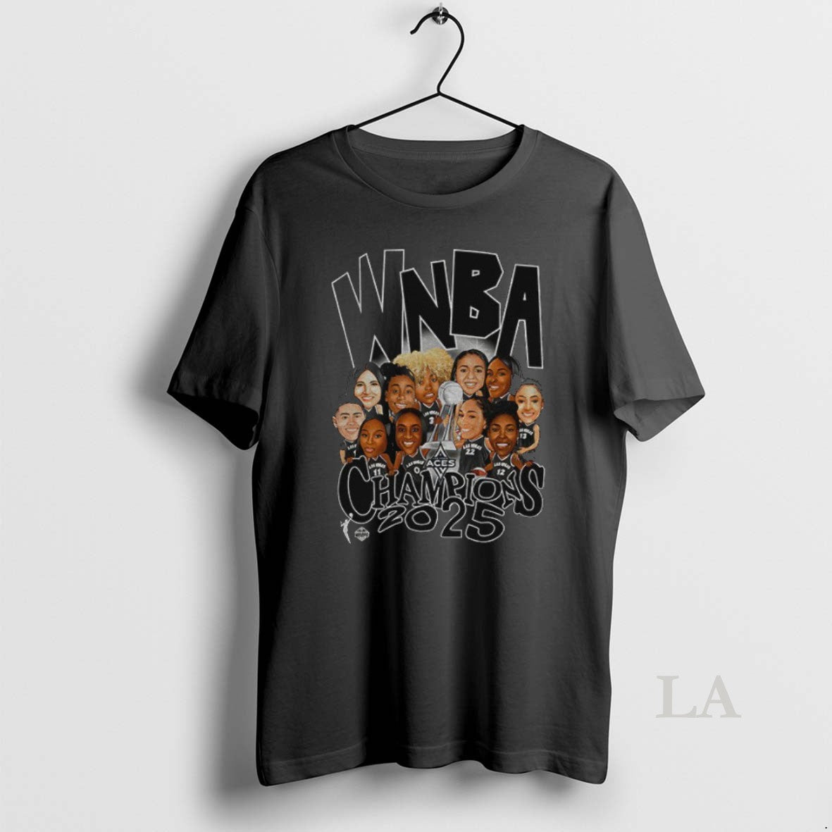Original Las Vegas Aces Caricature Wnba Basketball 2025 Champions T-Shirts, Hoodie, Sweatshirt | InkRitualCo.com