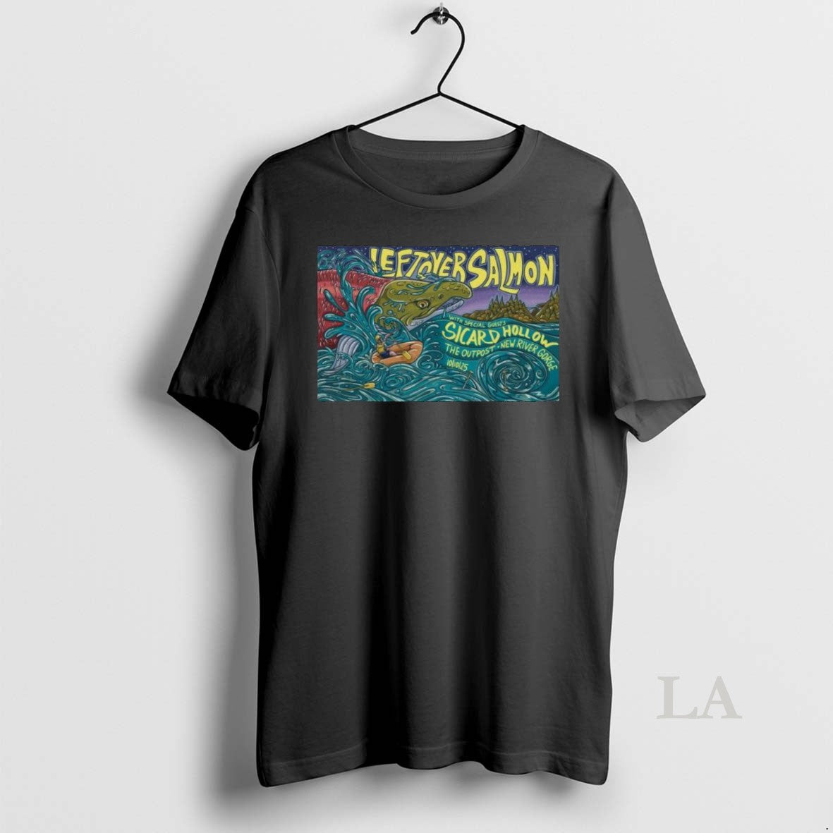 Original Leftover Salmon The Outpost New River Gorge Fayetteville Wv Oct 10 2025 Long Sleve T-Shirts, Hoodie, Sweatshirt