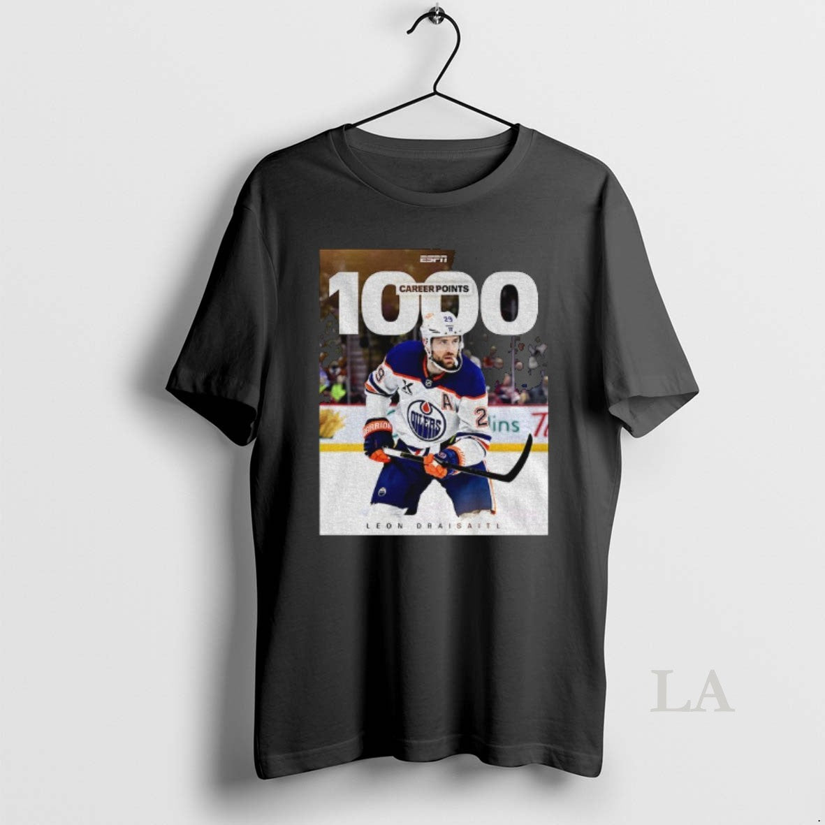 Original Leon Draisaitl Hits The 1 000 Point Milestone T-Shirts, Hoodie, Sweatshirt | InkRitualCo.com