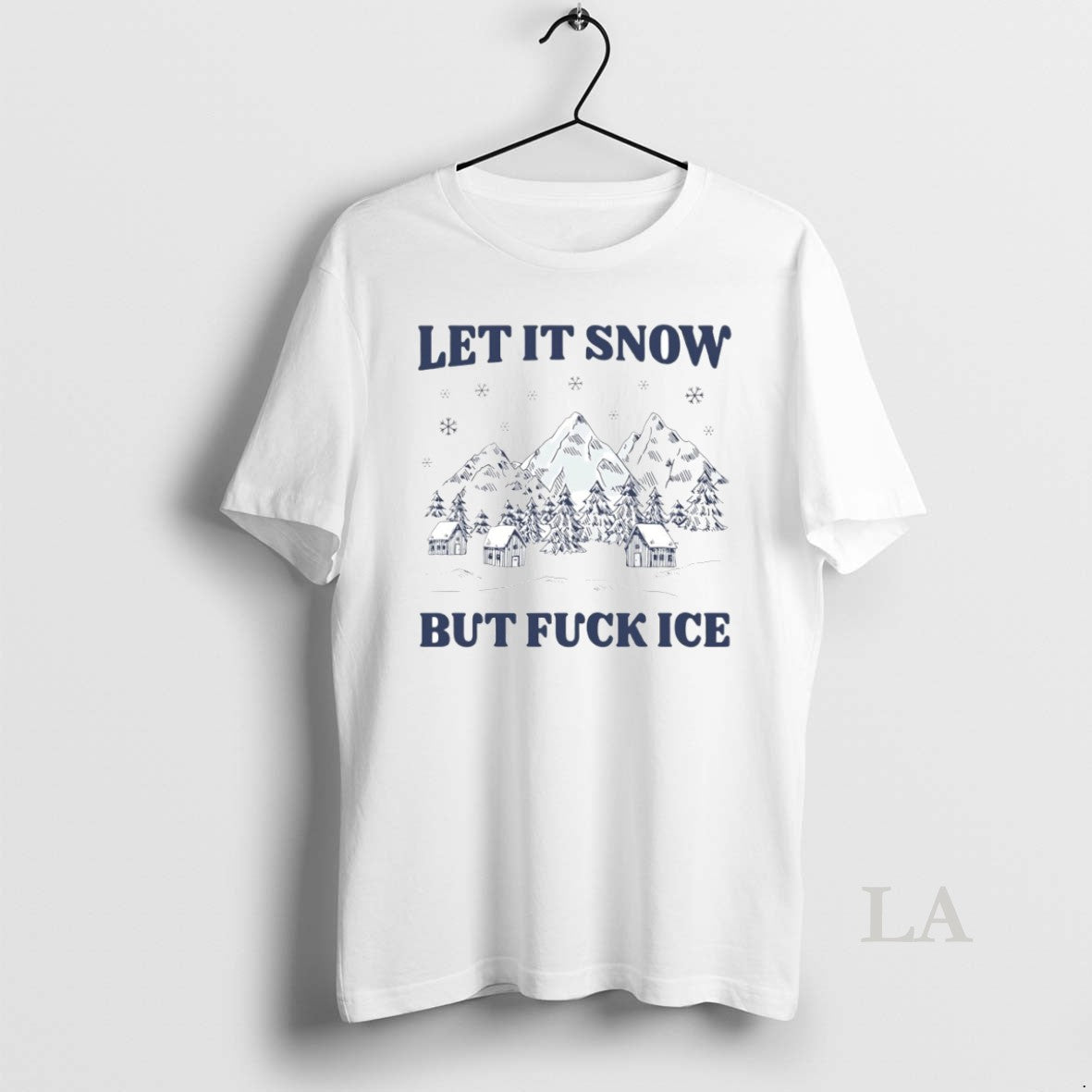 Original Let It Snow But Fck Ice Circle T-Shirts, Hoodie, Sweatshirt | InkRitualCo.com