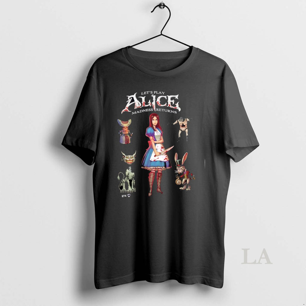 Original Lets Play Alice Madness Returns Video Games T-Shirts, Hoodie, Sweatshirt | InkRitualCo.com