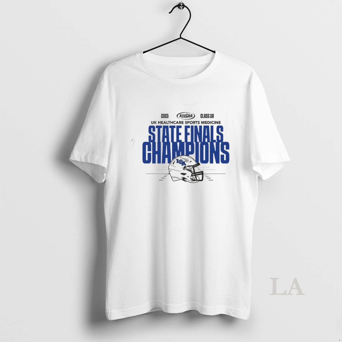 Original Lexington Christian 2025 Khsaa Class 2a State Finals Champions Uk Healthcare Sports Medicine Helmet T-Shirts,...