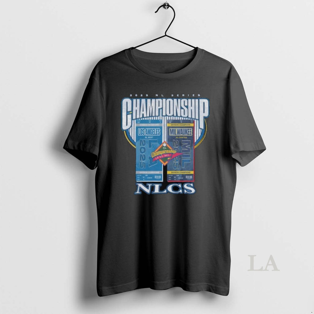 Original Los Angeles Dodgers Vs Milwaukee Brewers 2025 Nl Series Championship Nlcs Long Sleve T-Shirts, Hoodie, Sweatshirt