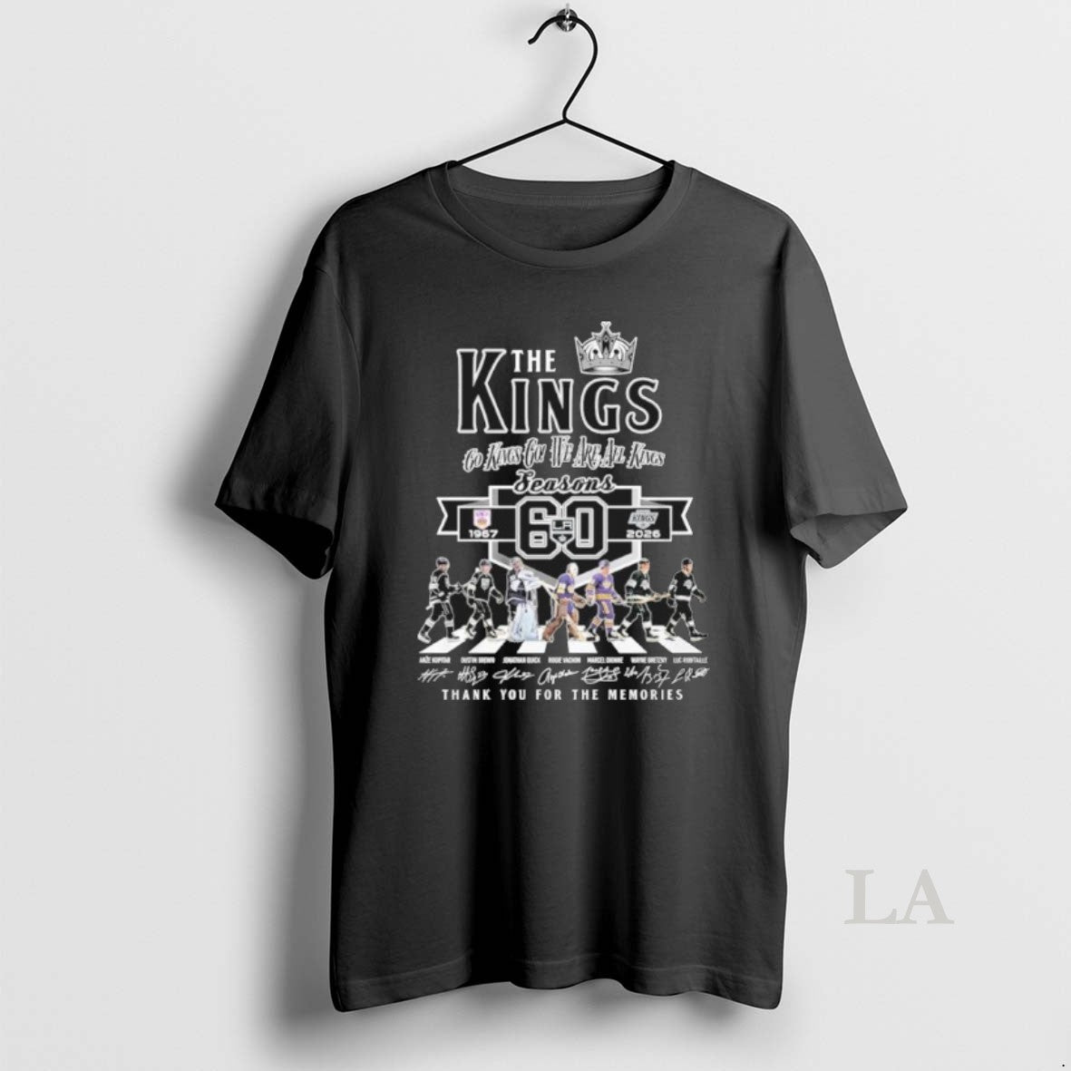 Original Los Angeles Kings Abbey Road 60 Seasons Go Kings T-Shirts, Hoodie, Sweatshirt | InkRitualCo.com
