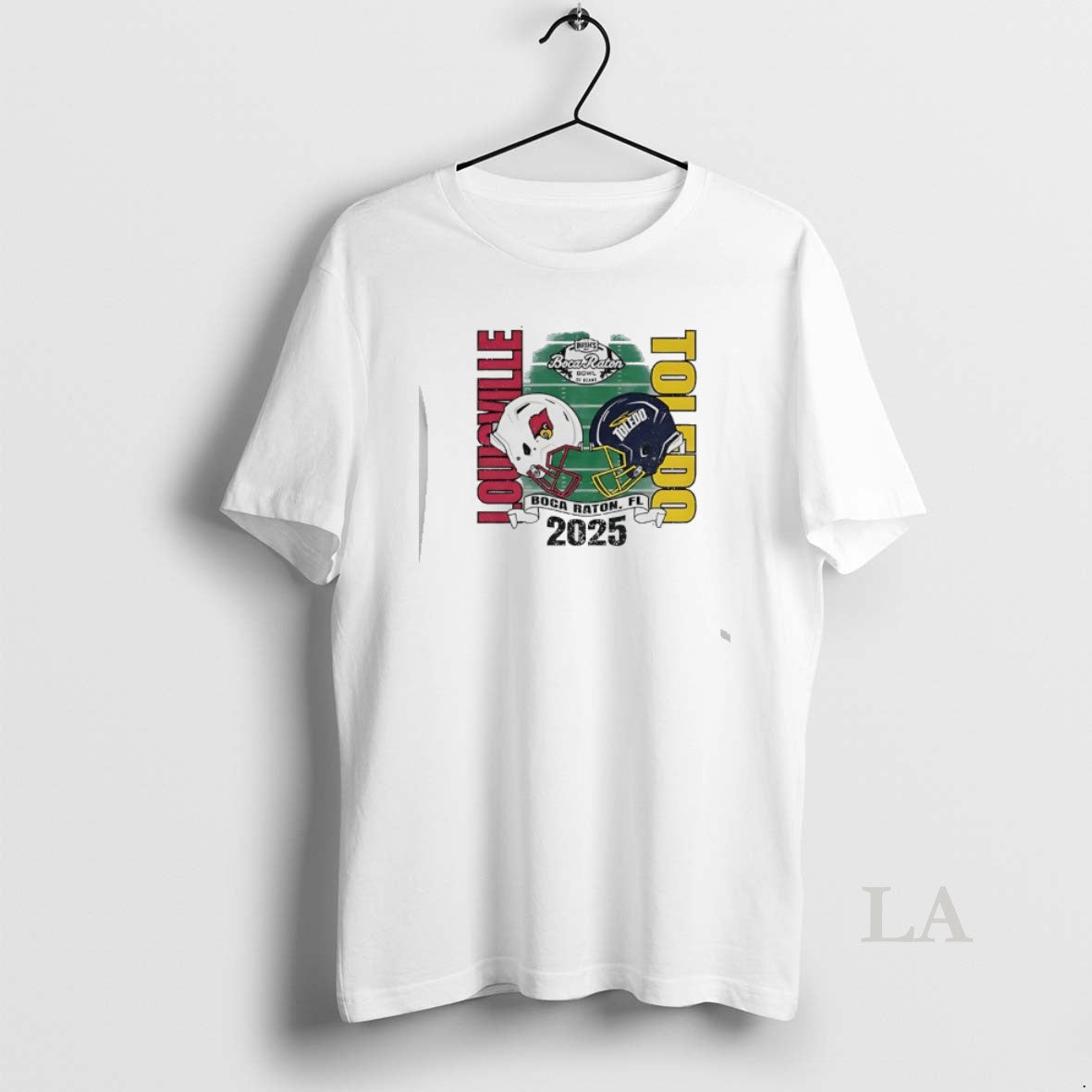 Original Louisville Cardinals Vs Toledo 2025 Boca Raton Bowl Head To Head T-Shirts, Hoodie, Sweatshirt | InkRitualCo.com