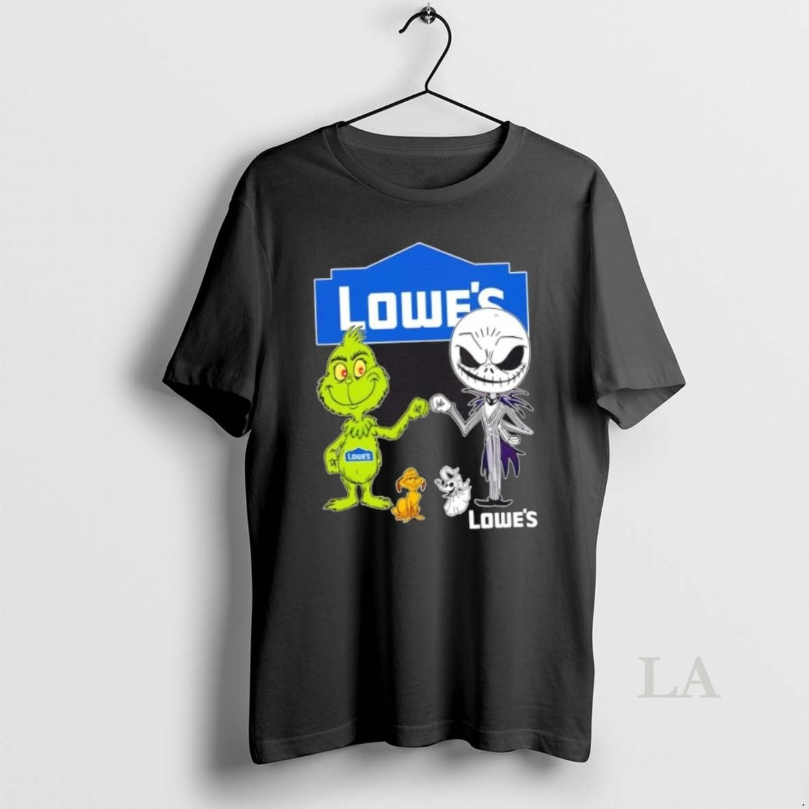 Original Lowes X Grinch And Jack Skellington Fist Bump Friends T-Shirts, Hoodie, Sweatshirt | InkRitualCo.com