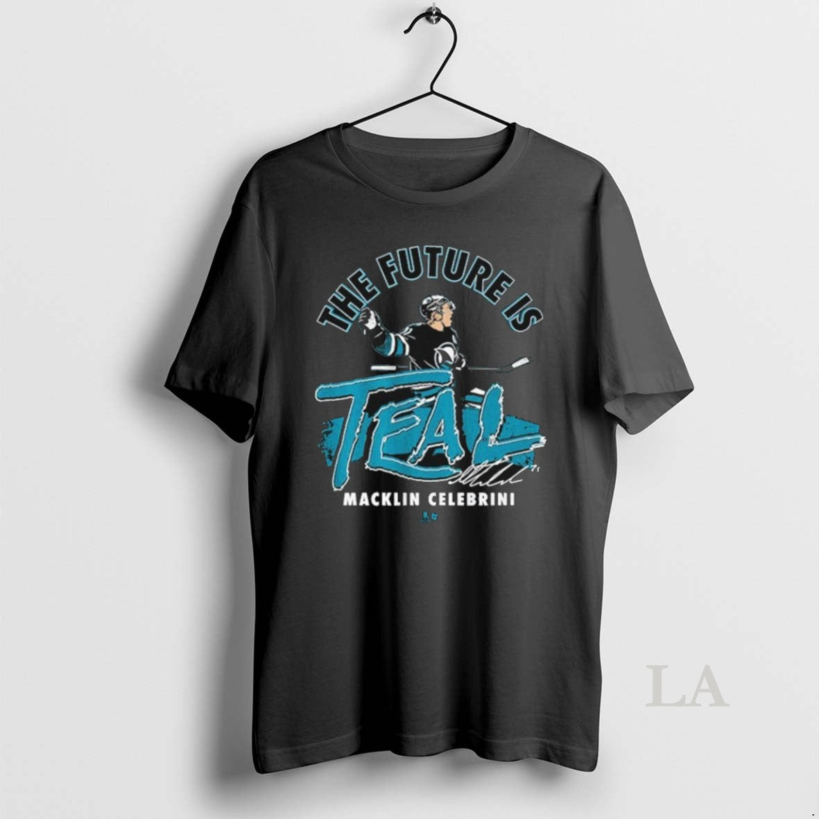 Original Macklin Celebrini The Future Is Teal Signature T-Shirts, Hoodie, Sweatshirt | InkRitualCo.com
