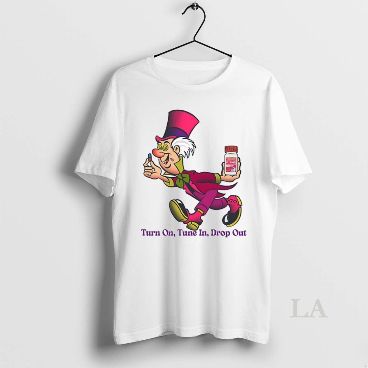 Original Mad Hatter Turn On Tune In Drop Out Psychedelic Cartoon Ceramic Ceramic And Classic T-Shirts, Hoodie, Sweatshirt