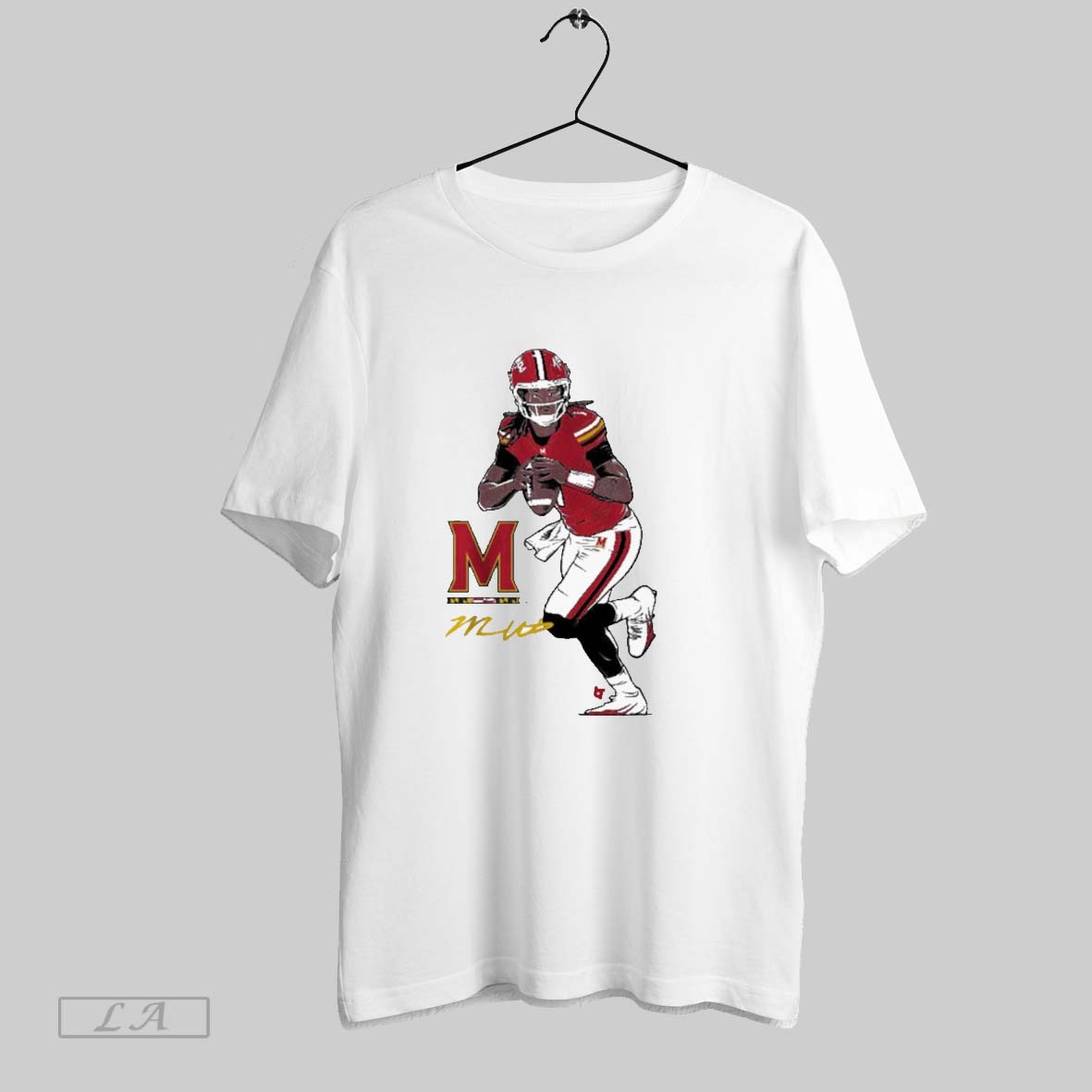 Original Maryland Terrapins Football Ncaa Malik Washington Superstar Pose Signature T-Shirts, Hoodie, Sweatshirt