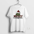Original Merry Christmas Grinch Santa White T-Shirts, Hoodie, Sweatshirt | InkRitualCo.com