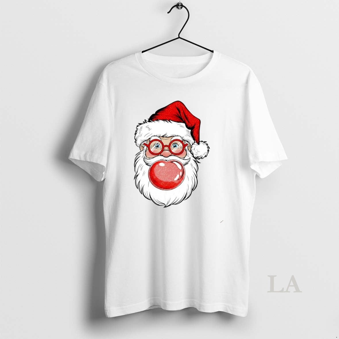 Original Merry Christmas Santa Claus Bubble Gum Circle T-Shirts, Hoodie, Sweatshirt | InkRitualCo.com