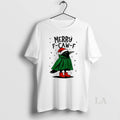 Original Merry F Caw F Merry Christmas T-Shirts, Hoodie, Sweatshirt | InkRitualCo.com