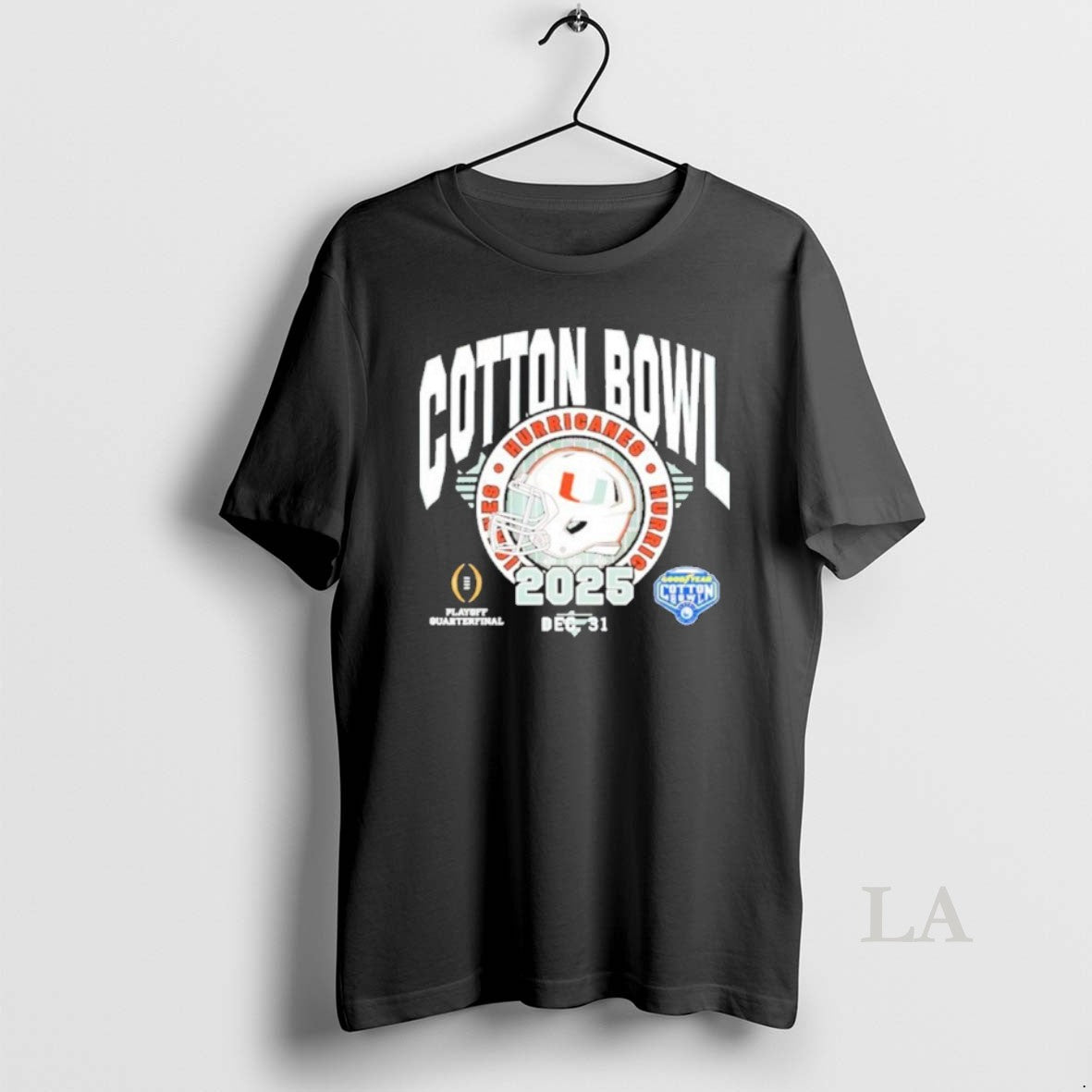 Original Miami 2025 Cotton Bowl Dec 31 T-Shirts, Hoodie, Sweatshirt | InkRitualCo.com