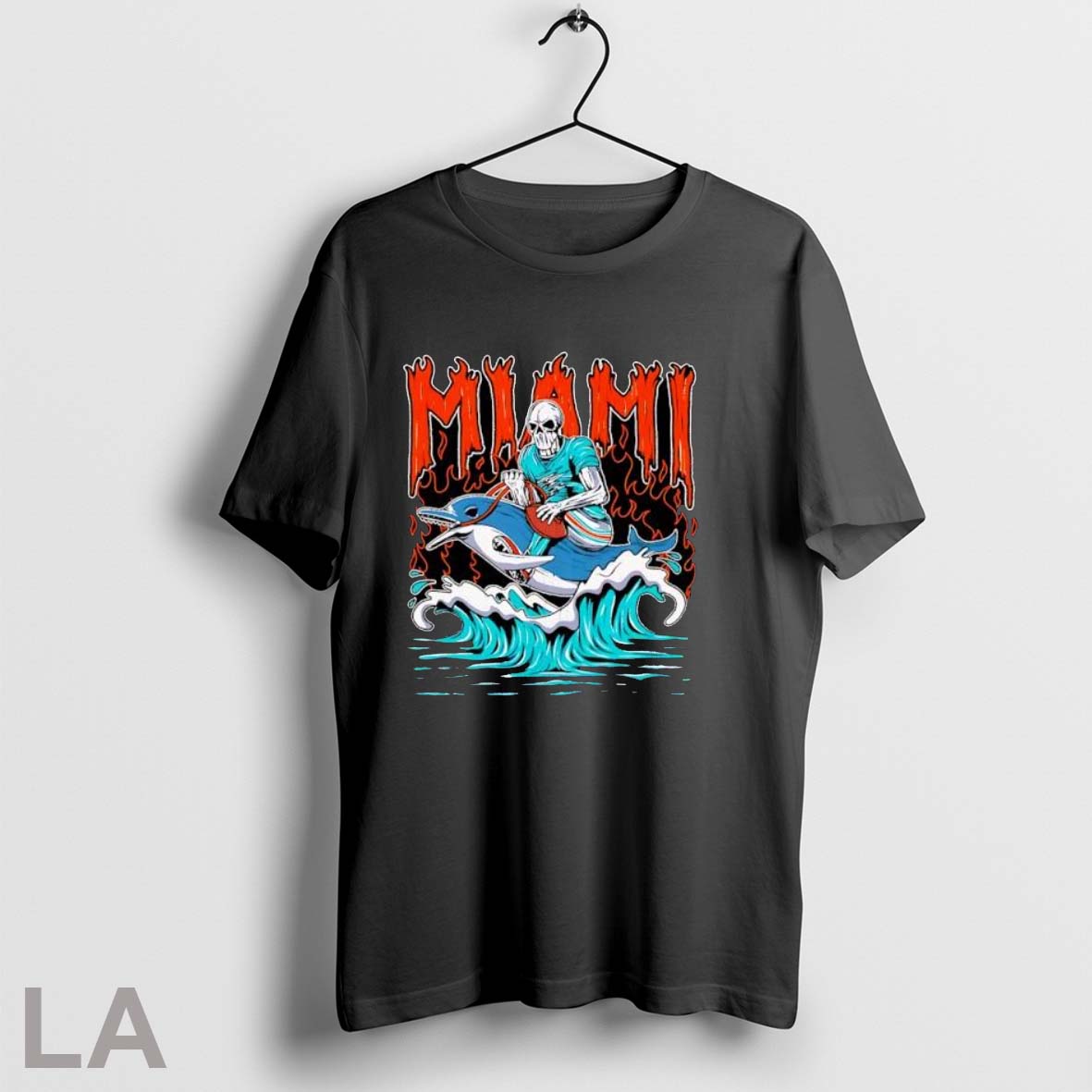 Original Miami Dolphins Skeleton Football Player Riding A Dolphin T-Shirts, Hoodie, Sweatshirt | InkRitualCo.com
