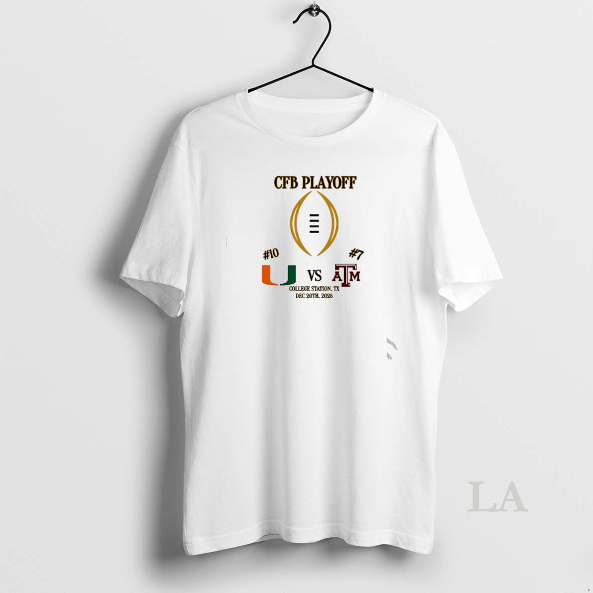 Original Miami Vs Texas Am 2025 Cfp First Rd Playoff Game 2 T-Shirts, Hoodie, Sweatshirt | InkRitualCo.com