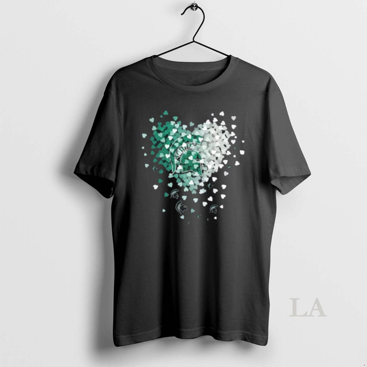 Original Michigan State Spartans Football Fans Hearts And Soul T-Shirts, Hoodie, Sweatshirt | InkRitualCo.com