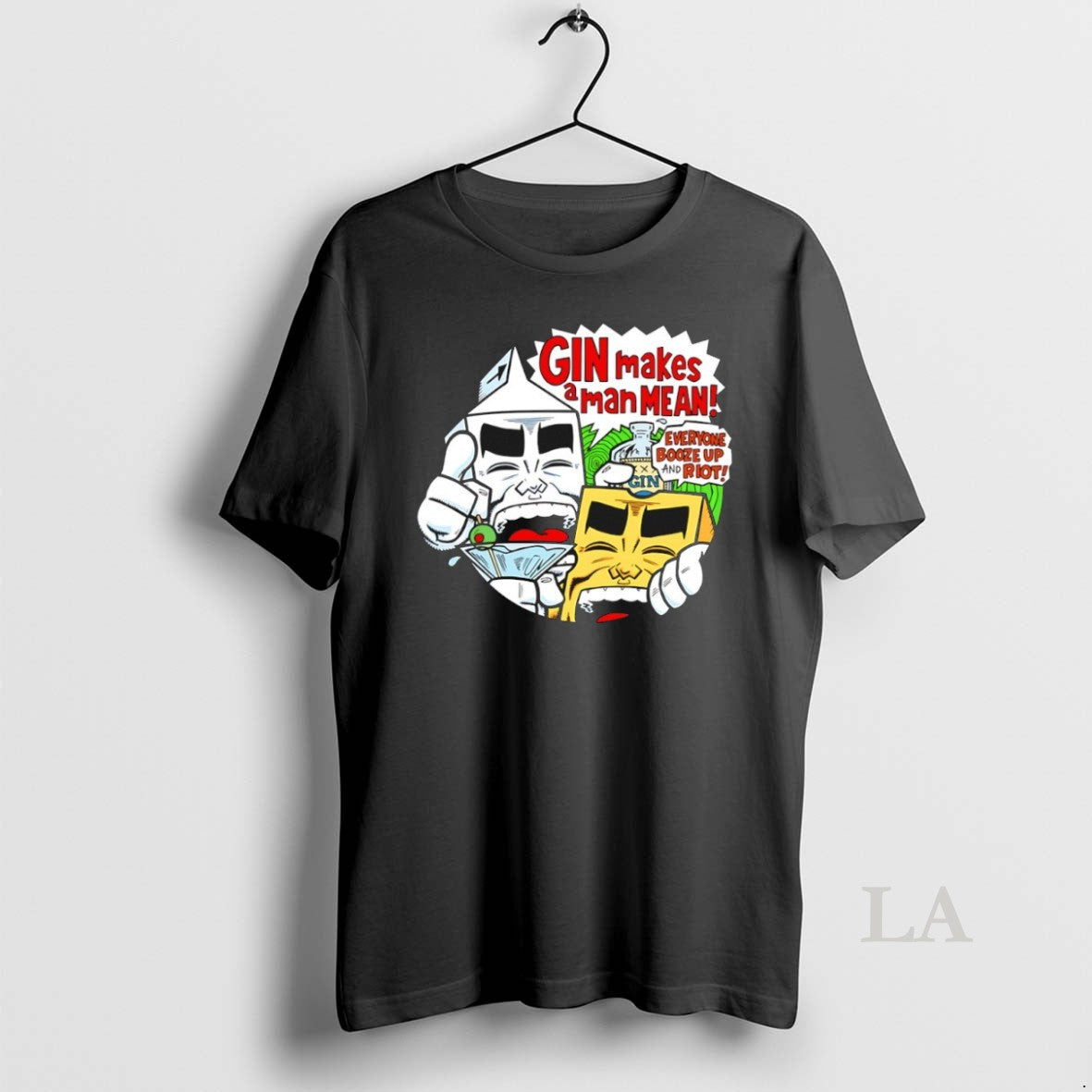 Original Milk And Cheese Gin Makes A Man Mean T-Shirts, Hoodie, Sweatshirt | InkRitualCo.com