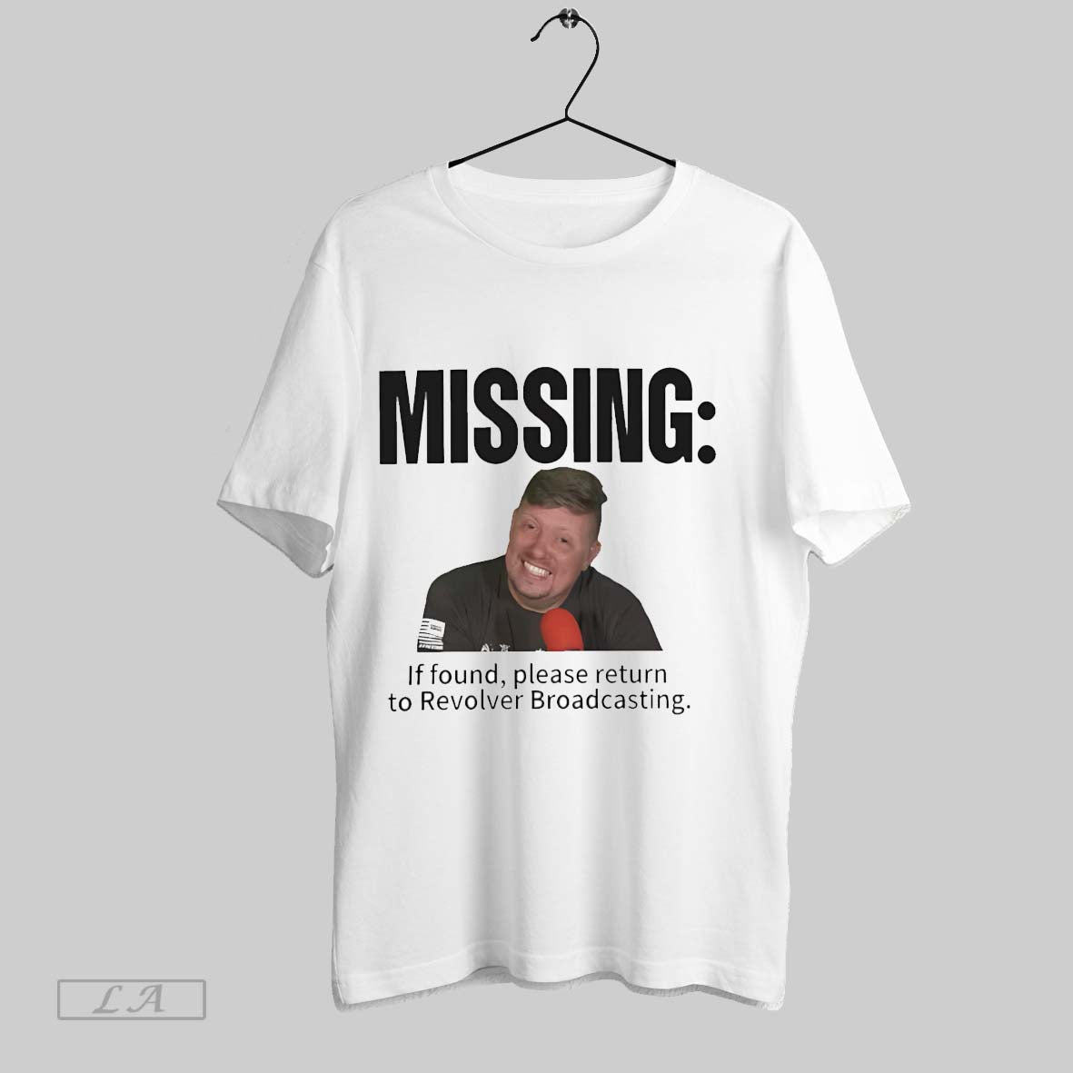 Original Missing If Found Please Return To Revolver Broadcasting T-Shirts, Hoodie, Sweatshirt | InkRitualCo.com