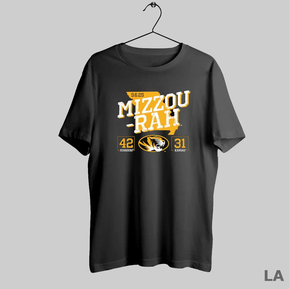 Original Mizzou Rah 42 31 Missouri Tigers Vs Kansas Jayhawks 2025 T-Shirts, Hoodie, Sweatshirt | InkRitualCo.com