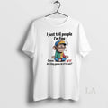 Original Monkey I Just Tell People Im Fine Cause Wtf Are They Gonna Do If T-Shirts, Hoodie, Sweatshirt | InkRitualCo.com