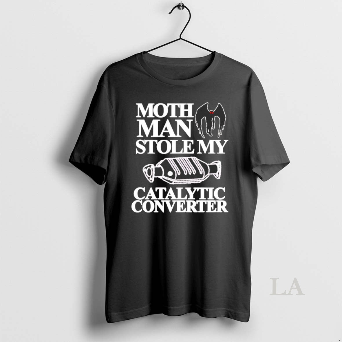 Original Mothman Man Stolen My Catalytic Converter T-Shirts, Hoodie, Sweatshirt | InkRitualCo.com