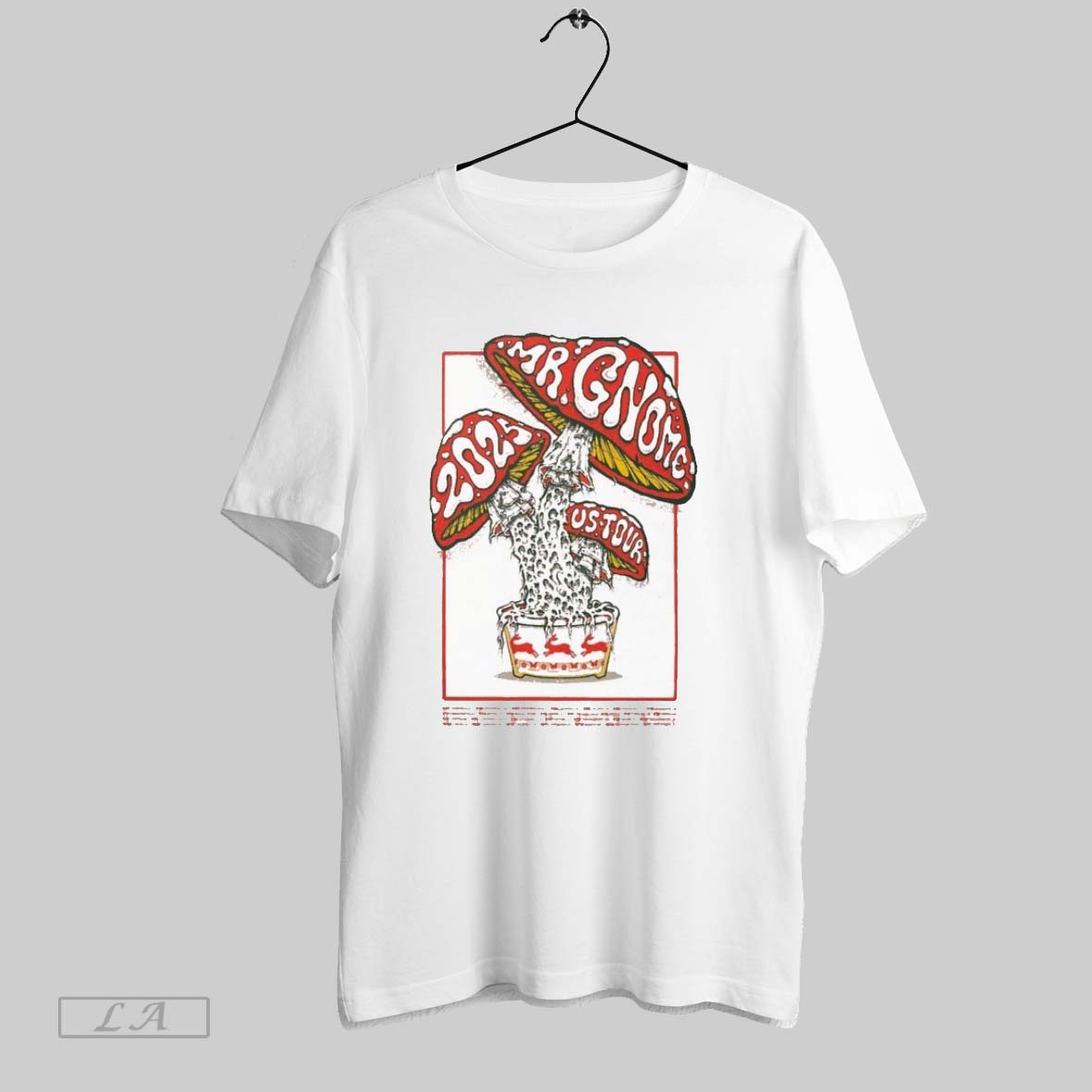 Original Mr Gnome Us Tour 2025 Mushroom T-Shirts, Hoodie, Sweatshirt | InkRitualCo.com