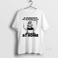 Original My Granddaughter Will Be Waiting For You At Home Softball T-Shirts, Hoodie, Sweatshirt | InkRitualCo.com
