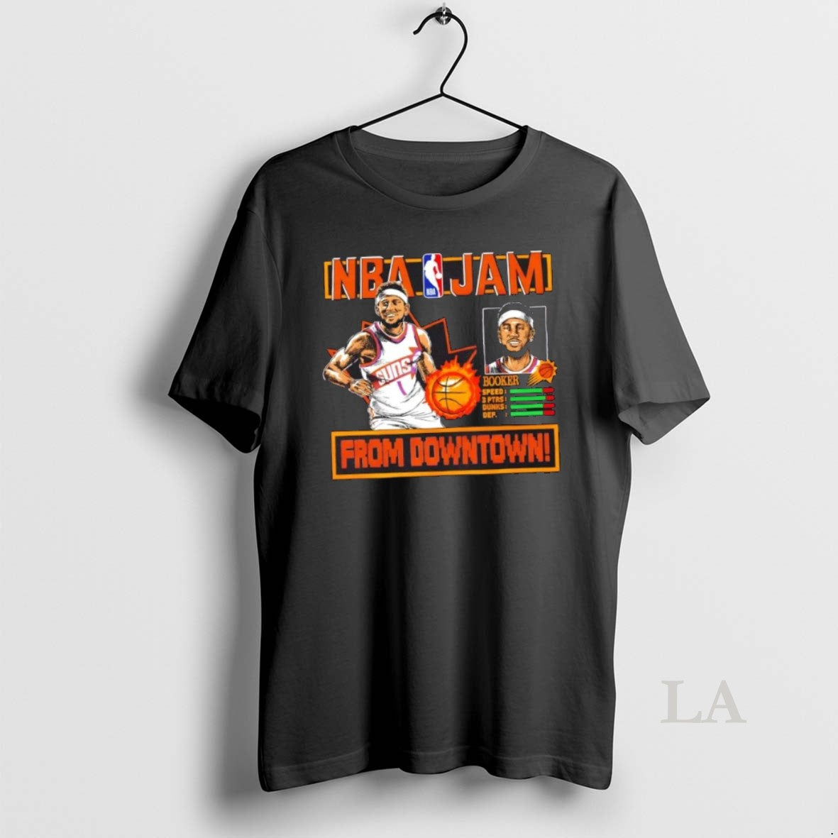 Original Nba Jam Phoenix Suns Devin Booker From Downtown T-Shirts, Hoodie, Sweatshirt | InkRitualCo.com