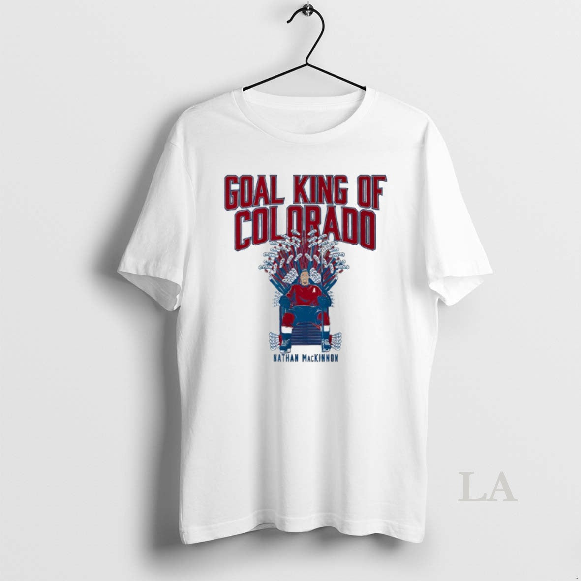Original Nathan Mackinnon Goal King Of Colorado T-Shirts, Hoodie, Sweatshirt | InkRitualCo.com