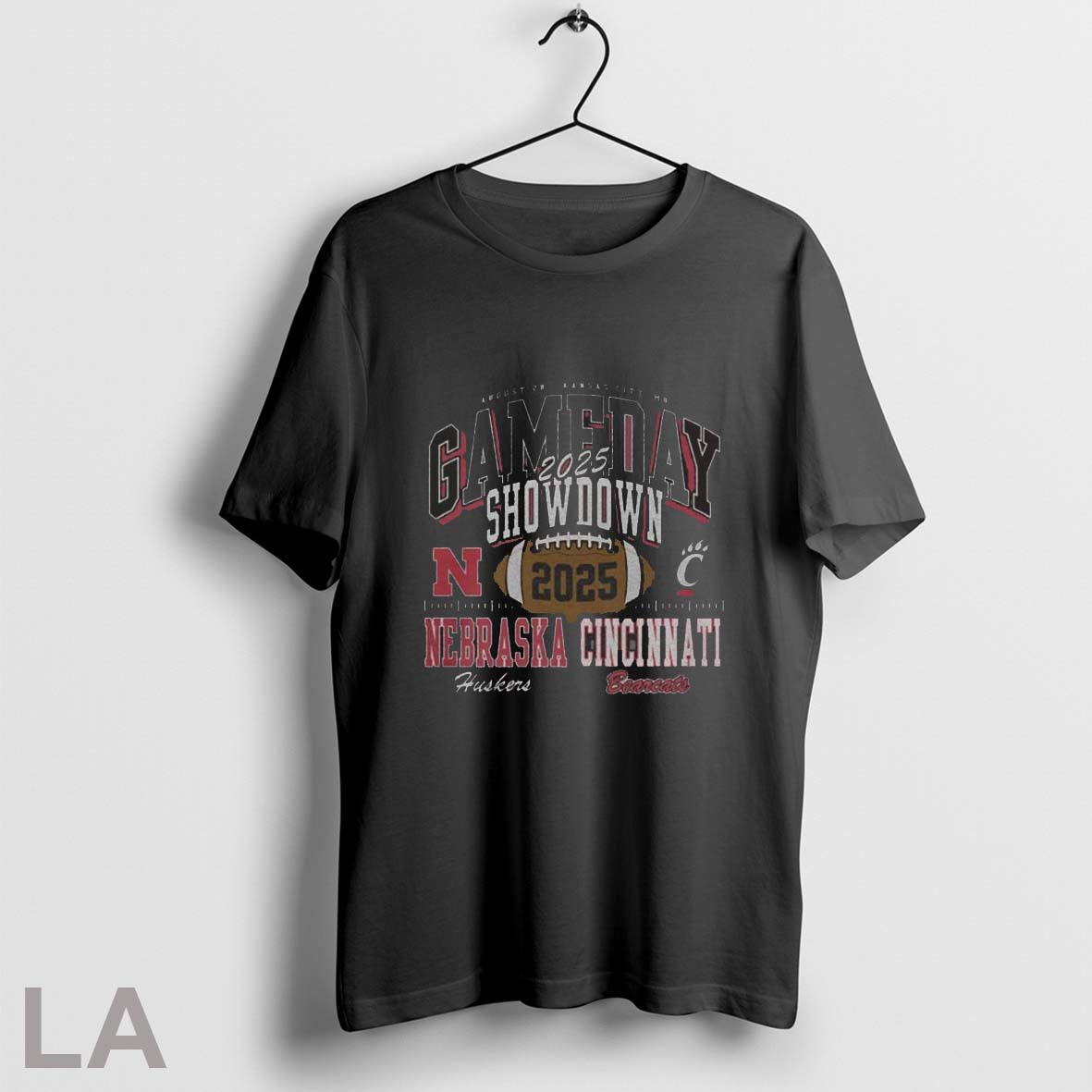 Original Nebraska Cornhuskers Vs Cincinnati Bearcats 2025 Gameday Showdown T-Shirts, Hoodie, Sweatshirt | InkRitualCo.com