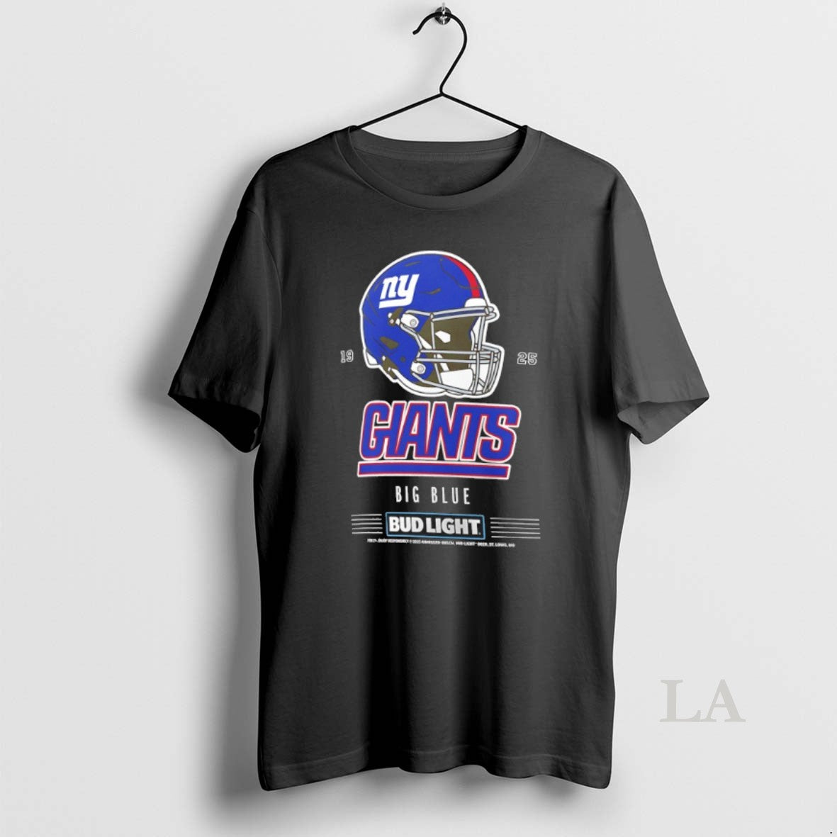 Original New York Giants Bud Light 1925 Big Blue Football Helmet T-Shirts, Hoodie, Sweatshirt | InkRitualCo.com