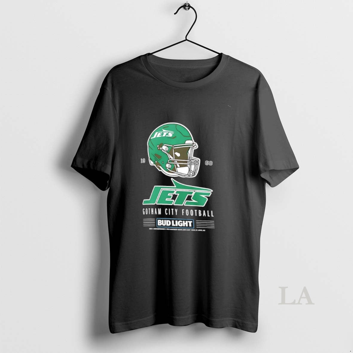 Original New York Jets Bud Light 1960 Gotham City Football Helmet T-Shirts, Hoodie, Sweatshirt | InkRitualCo.com