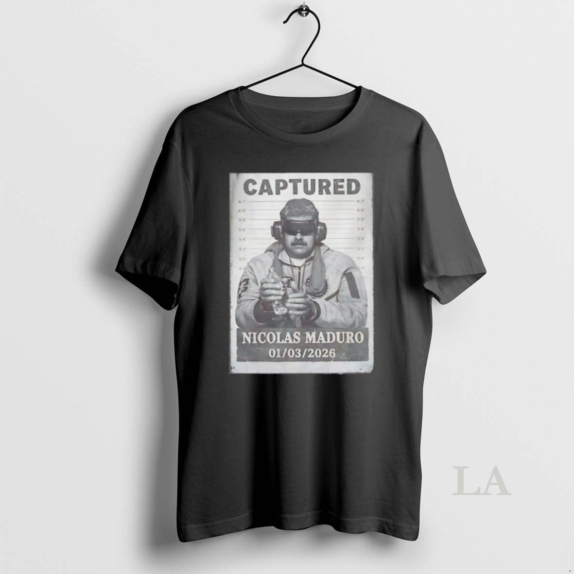 Original Nicolas Maduro Mugshot Captured Graphic T-Shirts, Hoodie, Sweatshirt | InkRitualCo.com
