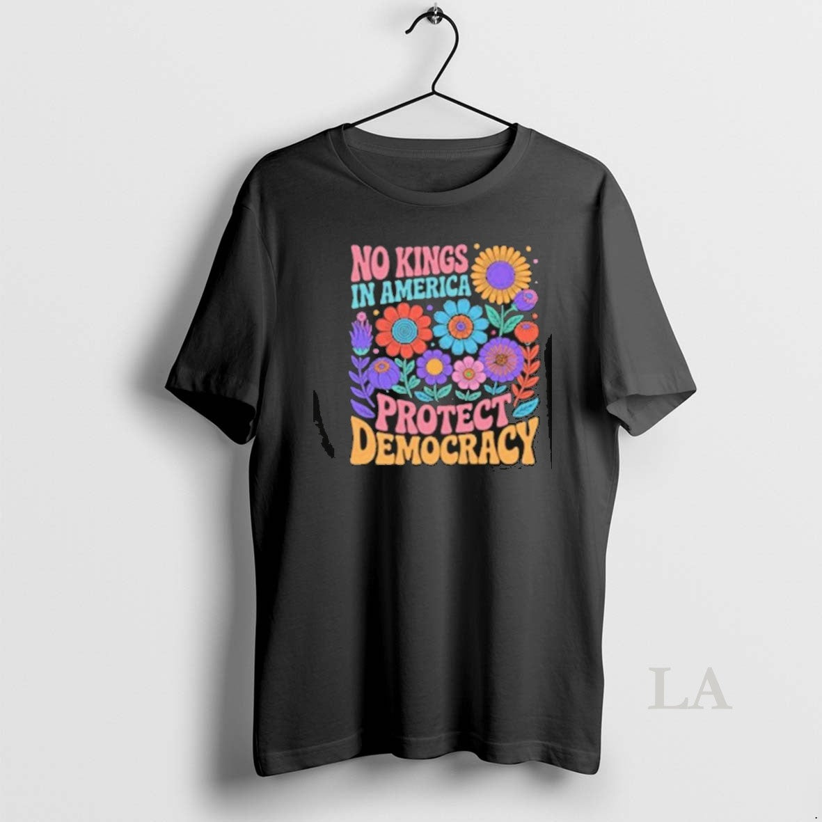 Original No King In American Protect Democracy Sihrt Men T-Shirts, Hoodie, Sweatshirt | InkRitualCo.com