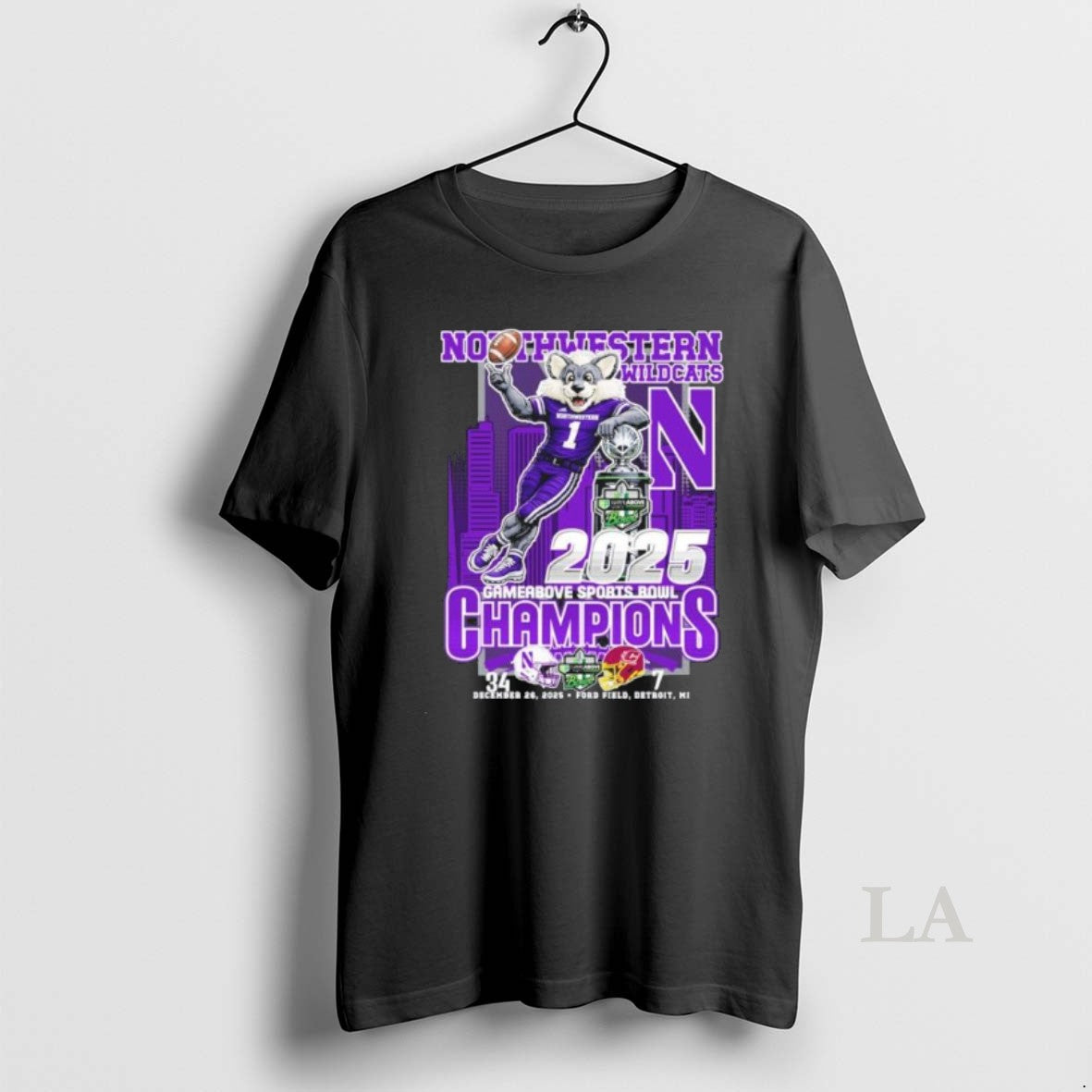 Original Northwestern Wildcats Mascot 2025 Gameabove Sports Bowl Champions T-Shirts, Hoodie, Sweatshirt | InkRitualCo.com
