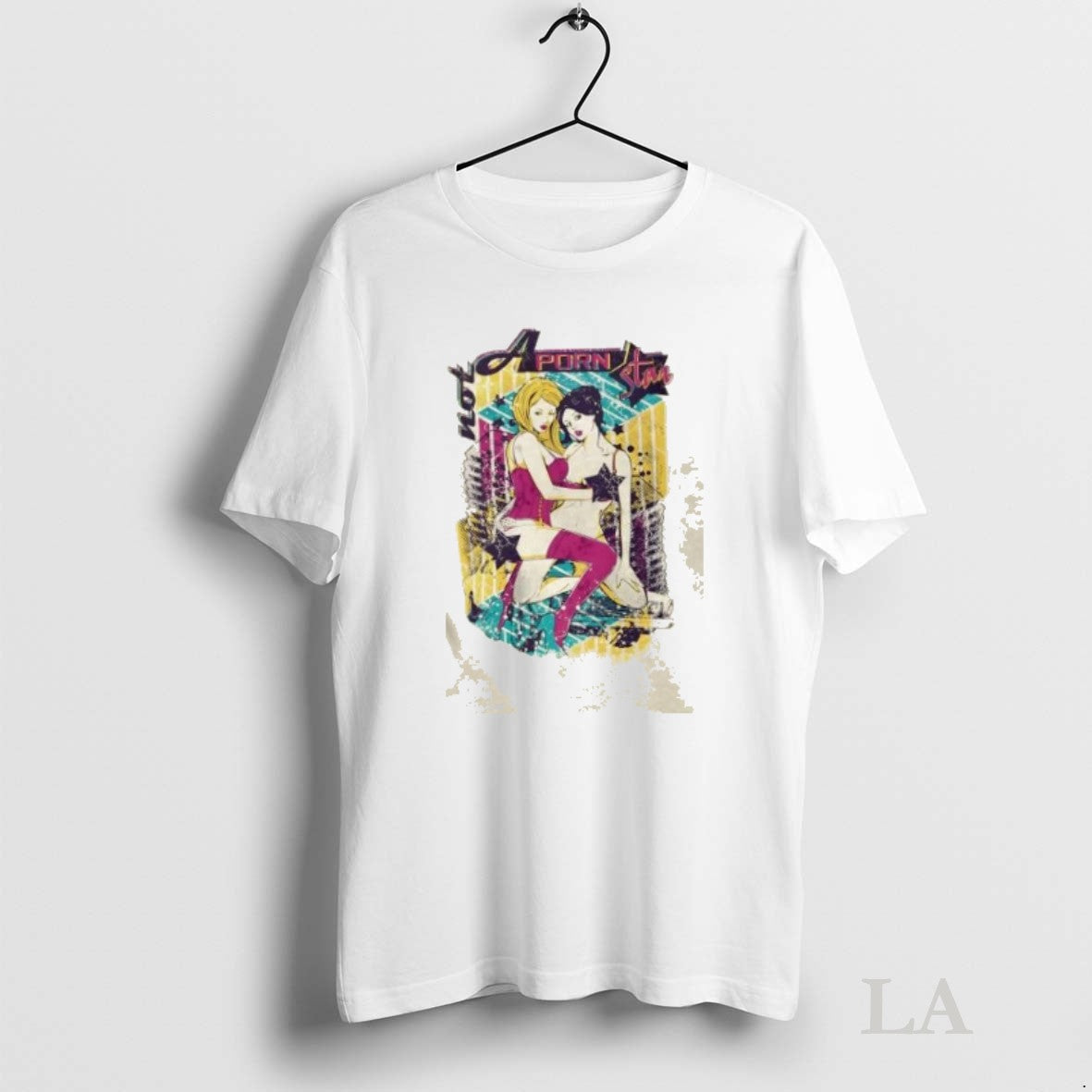 Original Not A Porn Star Bold Pop Art Graphic T-Shirts, Hoodie, Sweatshirt | InkRitualCo.com